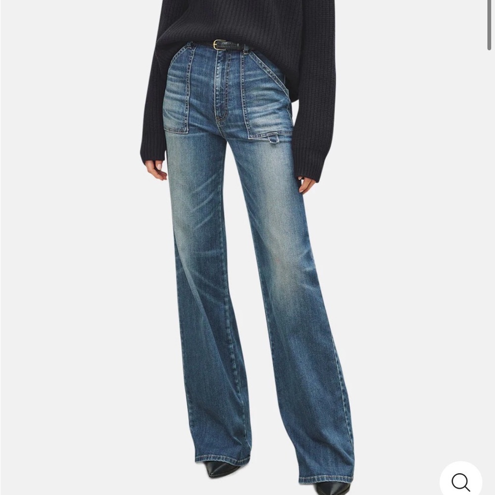 NWT! Nili Lotan Classic Wash Quentin Jeans Sz 28